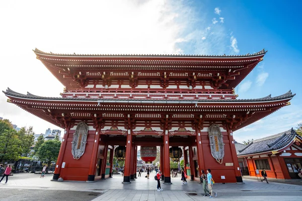 Tokyo Japon Octobre 2018 Temple Sensoji Tokyo Temple Asakusa Est — Photo