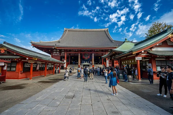 Tokio Japón Octubre 2018 Templo Sensoji Tokio Templo Asakusa Templo —  Fotos de Stock