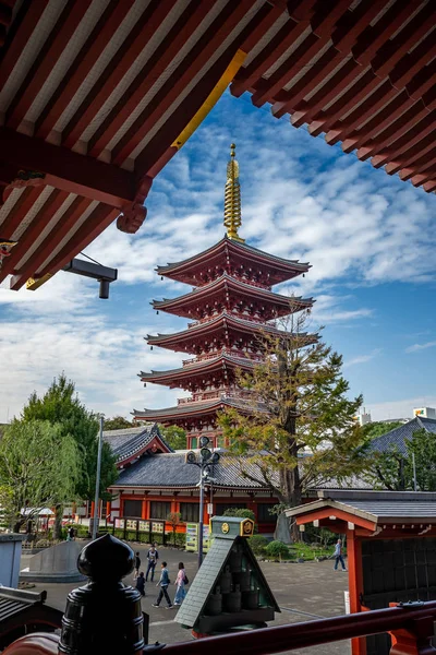 Tokio Japón Octubre 2018 Templo Sensoji Tokio Templo Asakusa Templo —  Fotos de Stock