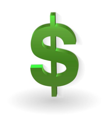 Yeşil dolar işareti simgesi