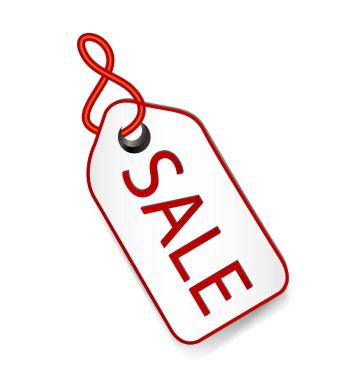 Satılık etiket simge vektör