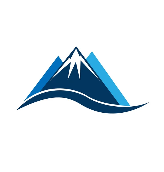 Mointains logo simbol vector — Vector de stoc