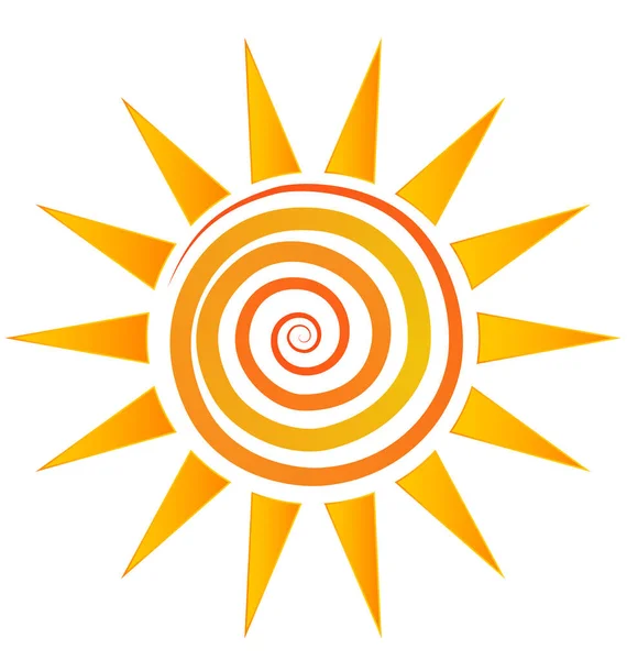 Свіже сонце векторний абстрактний — стоковий вектор