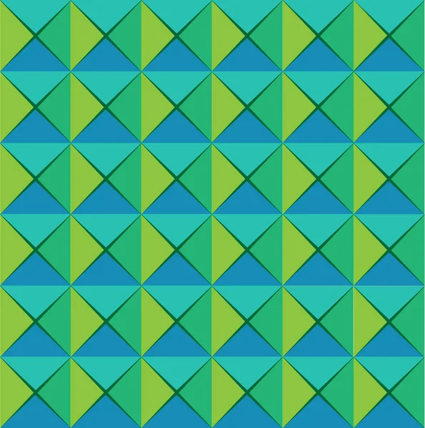 Yeşil retro soyut döşeme vektör tasarım arka planı