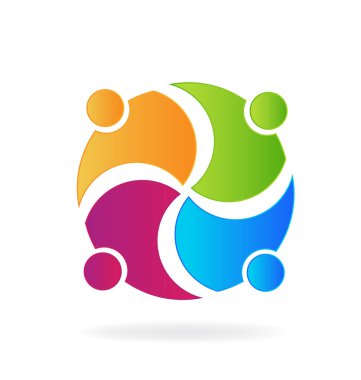 Ekip çalışması insanların topluluk vektör