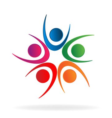 Grup vektör simgesi planlama çalışması daire