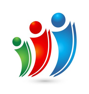 Logo çalışması aile insanlar