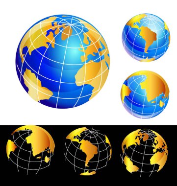 Dünya dünya dünya Icon set