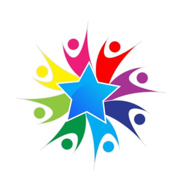 Yıldız takım vektör logosu