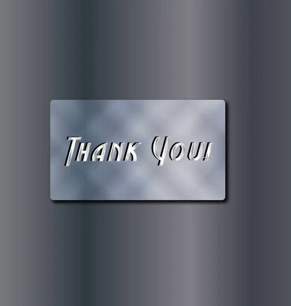 Thank you text background — Stock Vector