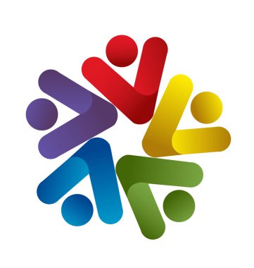 Zafer ekip çalışması kişi simgesi