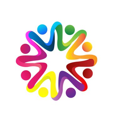 Ekip çalışması insanlar için simge değiştir united