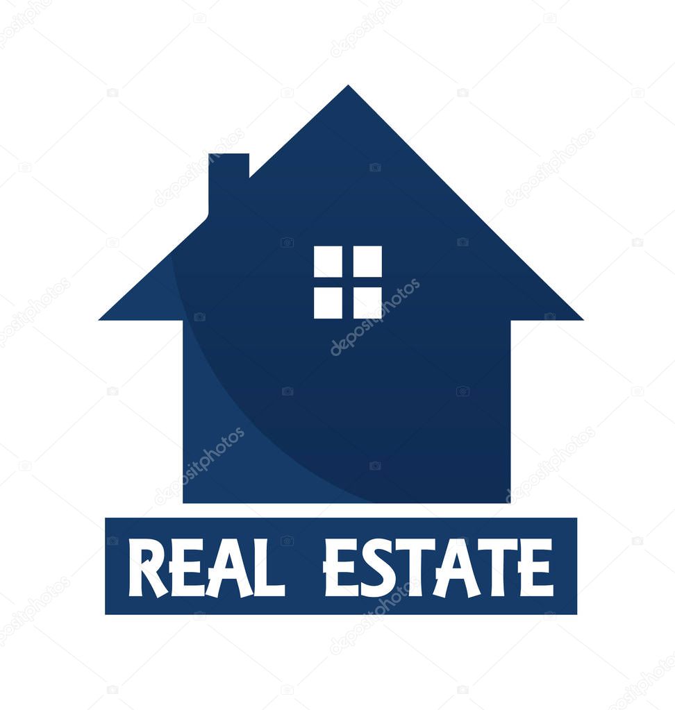 House for Real Estate business card vector design illustration concept