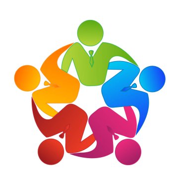 Ekip çalışması executive iş Grup simgesi