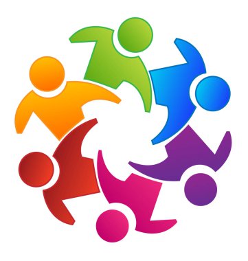 Ekip çalışması grup planlama ve simge oluşturma