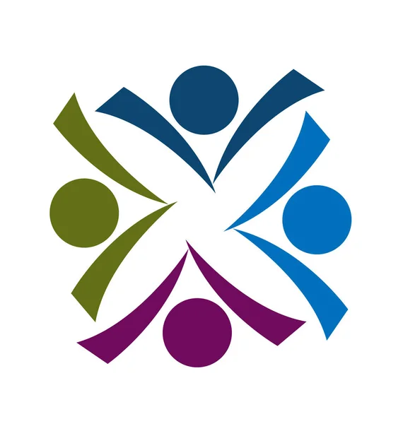 Векторный логотип осенних листьев — стоковый вектор