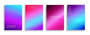 Web için modern şablon. basit gradyan. renk arka plan