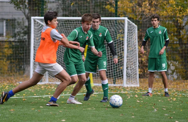 ウクライナ キエフ 2018 日ジュニア サッカー選手権大会 — ストック写真