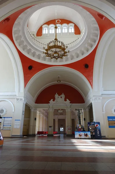 Arquitectura Histórica Chernihiv Ucrania Estación Ferroviaria —  Fotos de Stock