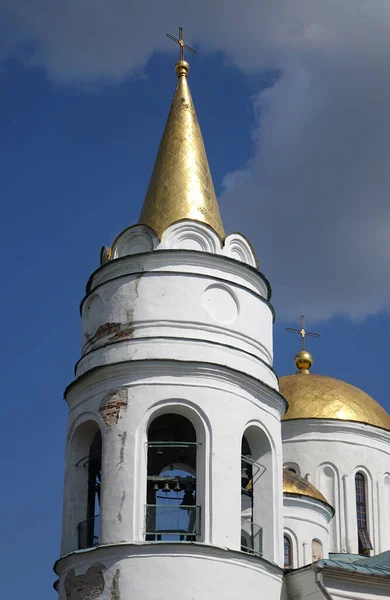 Zabytkowa Architektura Chrześcijańska Katedra Przemienienia Pańskiego Czernihów Ukraina — Zdjęcie stockowe