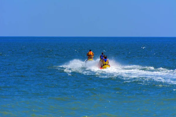 Odessa Ukraine August 2018 Touristen Haben Spaß Und Genießen Reiten — Stockfoto