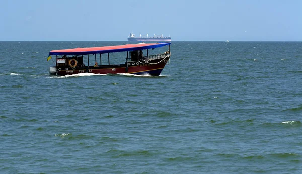 Odessa Ucrania Agosto 2018 Barco Para Los Paseos Mar Abierto —  Fotos de Stock