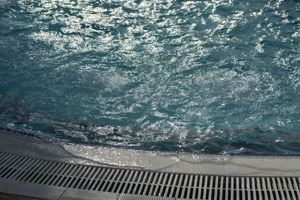 Hermosa Piscina Kirman Sidera Hotel Lujo Con Agua Azul Clara — Foto de Stock