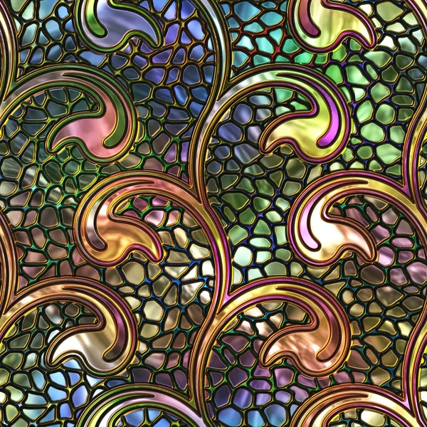 Patroon Naadloze Textuur Heldere Achtergrond Glazen Textuur Illustratie — Stockfoto