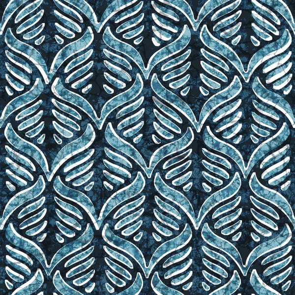 Nahtlose Batik Textur Mit Ethnischen Mustern Stoffstruktur Illustration — Stockfoto