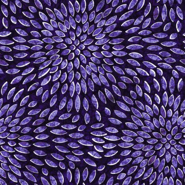 Etnik desenli batik dikişsiz doku, kumaş dokusu, 3 boyutlu illüstrasyon