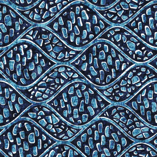 Texture Sans Couture Batik Avec Motif Ethnique Texture Tissu Illustration — Photo