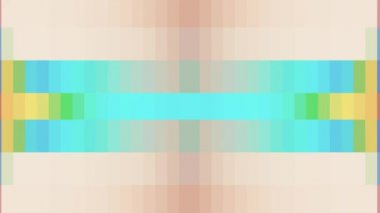 sorunsuz döngü animasyon arka plan yeni kalite evrensel hareket dinamik animasyon retro vintage renkli neşeli dans müzik video görüntüleri hareket soyut piksel blok