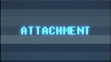 Retro videogame ek kelime metin bilgisayar tv arıza parazit gürültü ekran animasyon sorunsuz döngü yeni kalite evrensel vintage hareket dinamik animasyonlu arka plan renkli neşeli video m