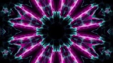 simetrik neon ışıkları hareketli grafik animasyon arka plan döngü yeni kalite fütüristik stil serin güzel güzel video görüntüleri bindirme