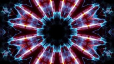 simetrik neon ışıkları hareketli grafik animasyon arka plan döngü yeni kalite fütüristik stil serin güzel güzel video görüntüleri bindirme