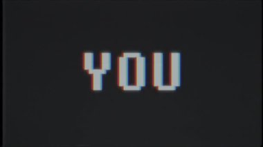 retro videogame metin bilgisayar tv arıza parazit gürültü sıklığı sorunsuz ekran animasyon kelime döngü yeni kalite evrensel vintage hareket dinamik animasyonlu arka plan renkli neşeli video m