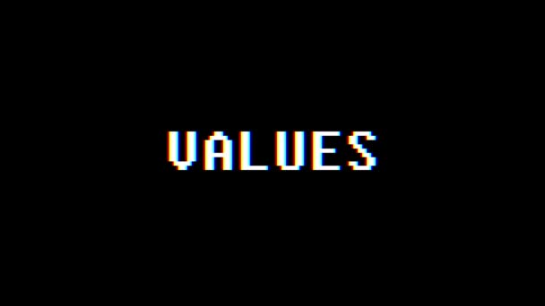 Video Game Values >> Retro Videogame Values Word Text Computer Tv Glitch Interference Noise Screen Animation Seamless Loop New Quality Universal Vintage Motion Dynamic Animated Background Colorful Joyful Video M Video Game Values >> Retro Videogame Values Word Text Computer Tv Glitch Interference Noise Screen Animation Seamless Loop New Quality Universal Vintage Motion Dynamic Animated Background Colorful Joyful Video M
