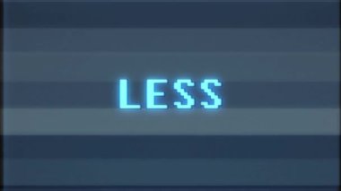 daha az kelime metin bilgisayar tv arıza müdahale Retro video oyunu gürültü ekran animasyon sorunsuz döngü yeni kalite evrensel vintage hareket dinamik animasyonlu arka plan renkli neşeli video m