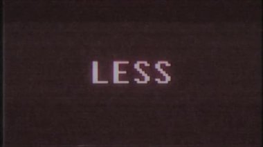 daha az kelime metin bilgisayar tv arıza müdahale Retro video oyunu gürültü ekran animasyon sorunsuz döngü yeni kalite evrensel vintage hareket dinamik animasyonlu arka plan renkli neşeli video m