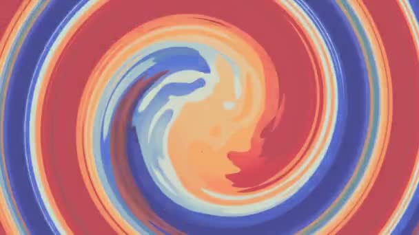 Digital turbulent abstrakt Regenbogen Farbe Farbe mischen nahtlose Schleife abstrakte Animation Hintergrund neue einzigartige Qualität bunt freudig schöne Bewegung dynamische Kunst Videomaterial — Stockvideo