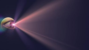Kırmızı ışık ışını Parlatıcı ışınları arka plan döngü animasyon yeni kalite evrensel dinamik animasyonlu renkli neşeli güzel serin video görüntüleri ile göz