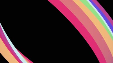 3d çapraz gökkuşağı kavisli çerçeve şeker hattı sorunsuz döngü soyut şekil animasyon arka plan yeni kalite evrensel hareket dinamik animasyonlu renkli neşeli video görüntüleri yumuşak renkler düz