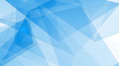 Mavi poligon net bağlantılar dijital bulut animasyon arka plan yeni kalite Dinamik teknoloji hareket renkli video görüntüleri soyut