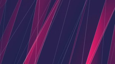 Soyut Kırmızı poligon net çizgiler bulut animasyon arka plan yeni kalite Dinamik teknoloji hareket renkli video görüntüleri