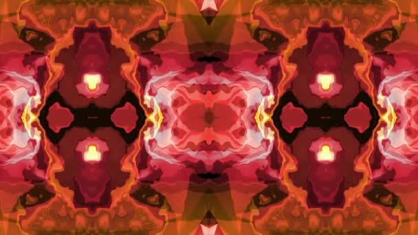 Digitale turbulente energie lava verf sier symmetrische wolk zacht wuivende animatie achtergrond nieuwe unieke kwaliteit kunst stijlvolle kleurrijke vrolijke cool leuk beweging dynamische prachtige videobeelden verplaatsen — Stockvideo
