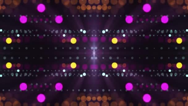 Dekorativní osvětlení kaleidoskopický etnické kmenové psychedelické symetricky animace pozadí nové kvalitní retro vinobraní dovolená nativní univerzální pohyb dynamické Super pěkné radostné hudební video — Stock video