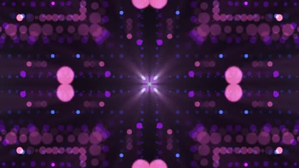 Ornamentale Lichter symmetrisch kaleidoskopisch ethnischen Stammes psychedelische Muster Animation Hintergrund neue Qualität retro vintage Urlaub native universelle Bewegung dynamisch cool schön fröhlich Musik-Video — Stockvideo