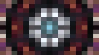 arka plan yeni kalite evrensel hareket dinamik animasyon retro vintage renkli neşeli dans müzik video görüntüleri hareket soyut piksel blok