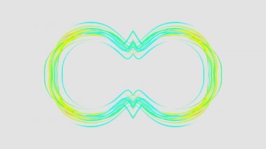 Soyut gökkuşağı güzel animasyon arka plan yeni kalite evrensel hareket dinamik animasyon renkli neşeli müzik video görüntüleri çizilmiş zarif hatları çizgili renk