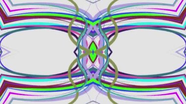 Soyut gökkuşağı güzel animasyon arka plan yeni kalite evrensel hareket dinamik animasyon renkli neşeli müzik video görüntüleri çizilmiş zarif hatları çizgili renk